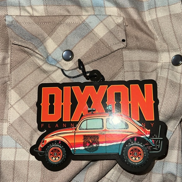 NWT Dixxon San Felipe flannel women’s L retired - Picture 3 of 3